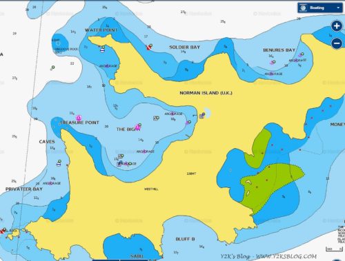 Norman Island Map