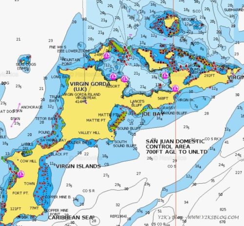 Virgin Gorda Map