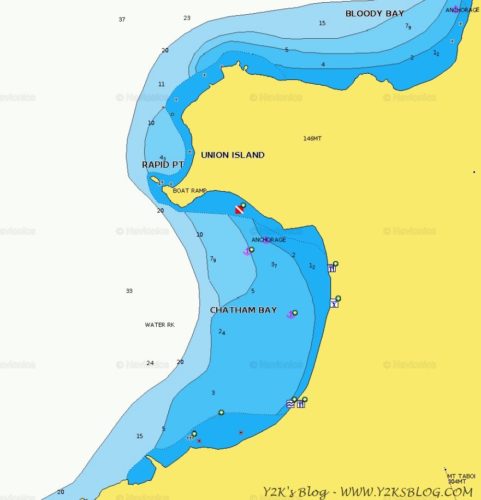 Chatham Bay - Union - Map