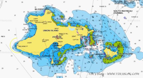 Union Island Map